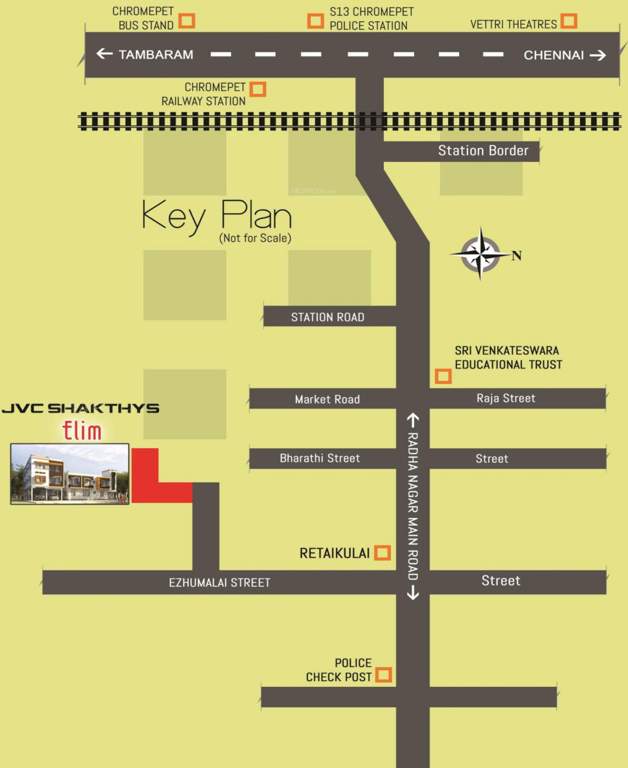 Images for Location Plan of JVC Hallmark Shakthys Elim