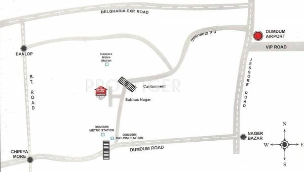 Gri Homes Gee Bee Tower Location Plan