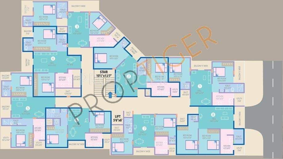 Images for Cluster Plan of Bandappa BK Eternity