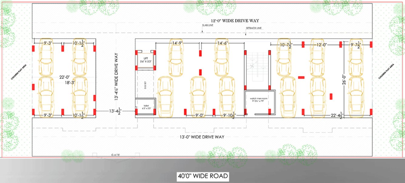 Images for Cluster Plan of Concrete Guitar