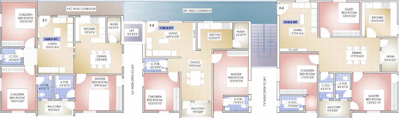 Images for Cluster Plan of Concrete Guitar