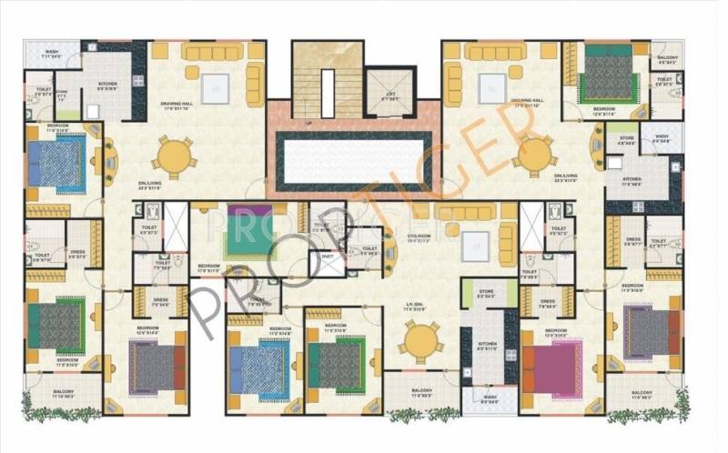 Images for Cluster Plan of Man Developments Royal Raj Vilas