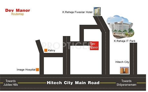  dev manor Images for Location Plan of Devansh Constructions Dev Manor