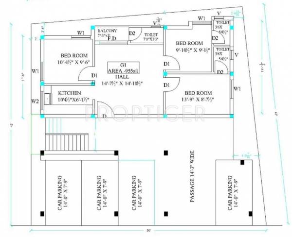 Images for Cluster Plan of Gee Ge Structurals Ranga Sree