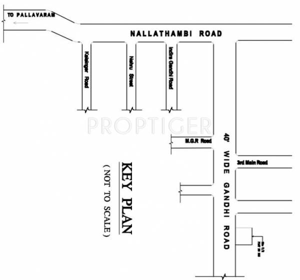 Gee Ge Structurals Ranga Sree Location Plan