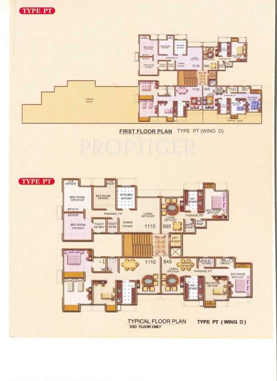 Images for Cluster Plan of Aakash Gagan Solitaire