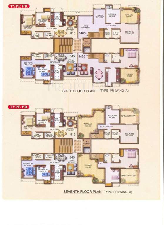 Images for Cluster Plan of Aakash Gagan Solitaire