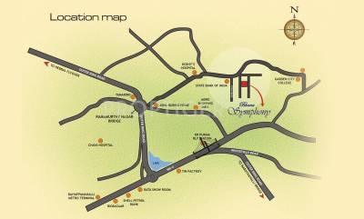 Images for Location Plan of Bhanu Construction Bhanu symphony