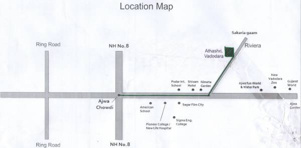 Images for Location Plan of Paranjape Athashri Vadodara