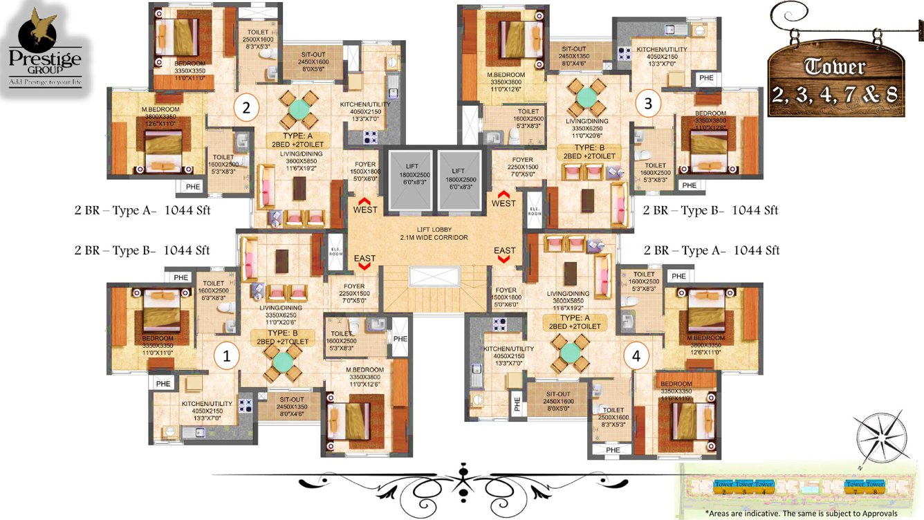  boulevard Images for Cluster Plan of Prestige Boulevard