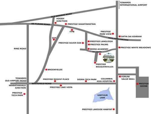  boulevard Images for Location Plan of Prestige Boulevard