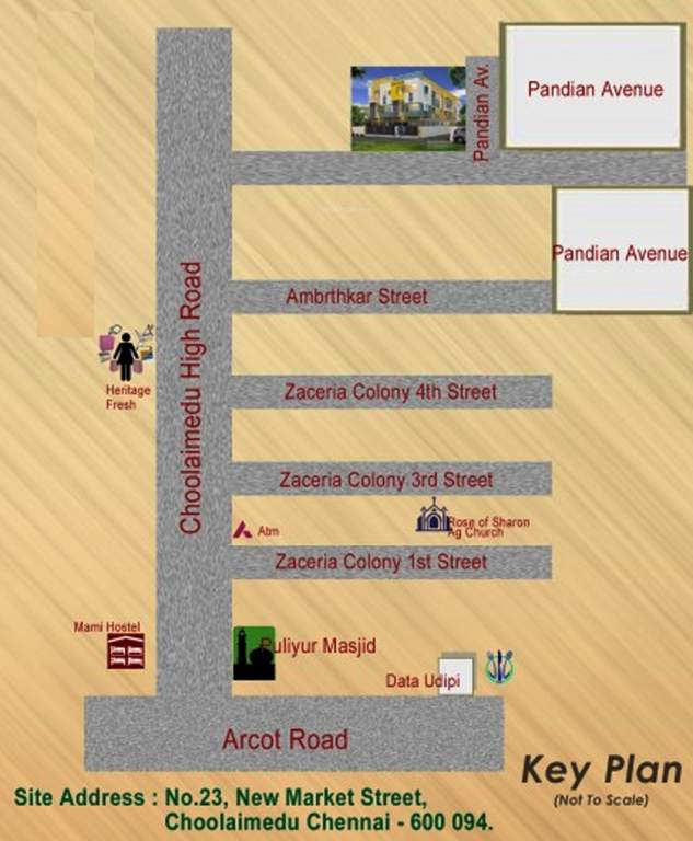 Images for Location Plan of Shree Varu Homes Dwarakamai