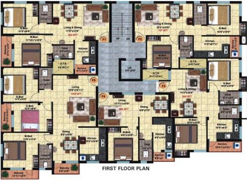  bahuleyan Images for Cluster Plan of Mayas Bahuleyan