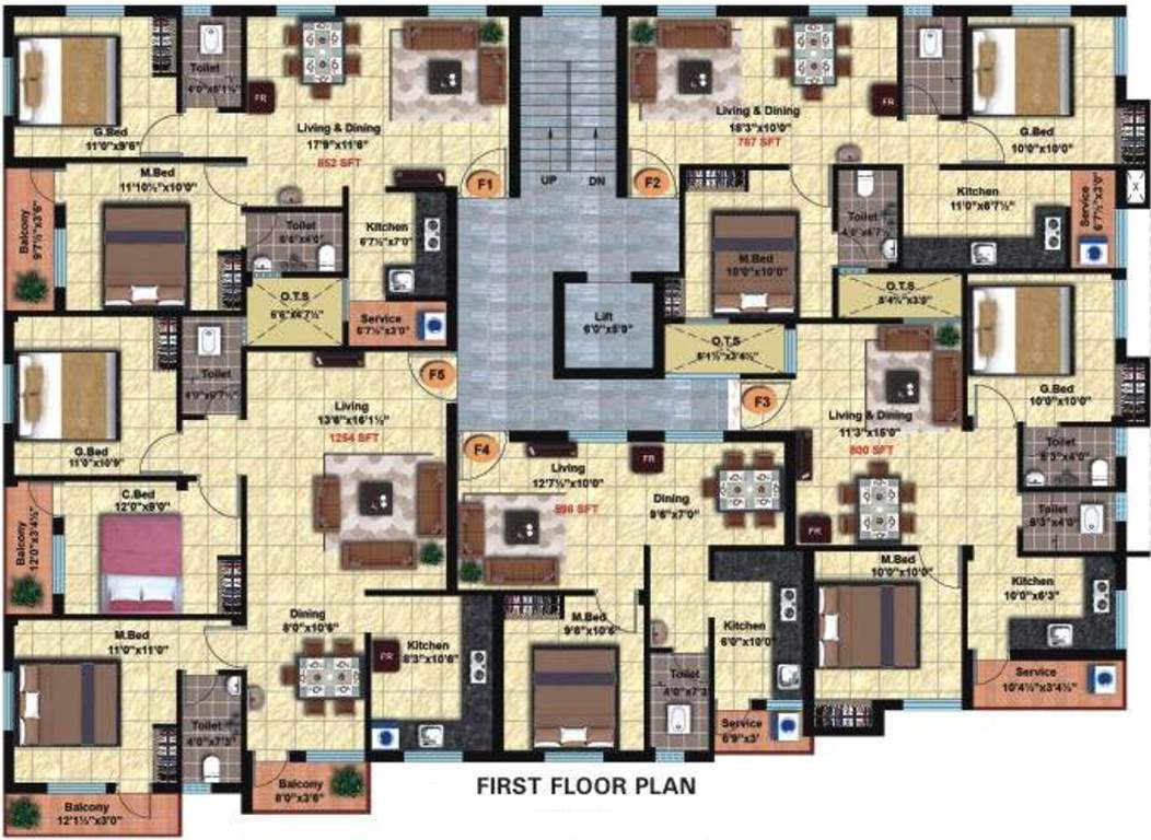 bahuleyan Images for Cluster Plan of Mayas Bahuleyan