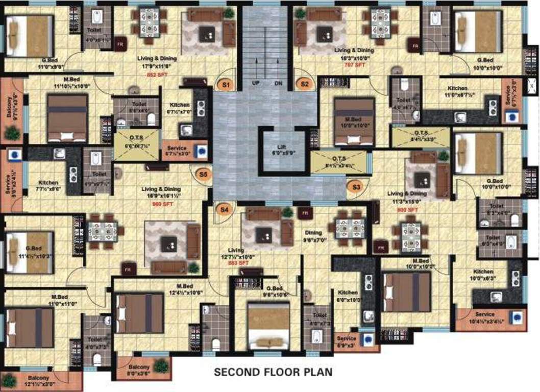 bahuleyan Images for Cluster Plan of Mayas Bahuleyan