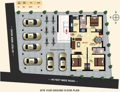 Images for Cluster Plan of Mayas Construction Sri Anantha
