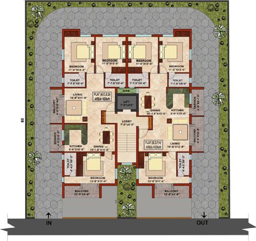 Images for Cluster Plan of KCee Sagarika