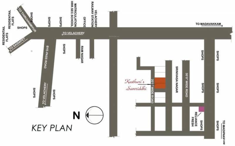 Images for Location Plan of Vigneshwara Kasthuris Samriddhi
