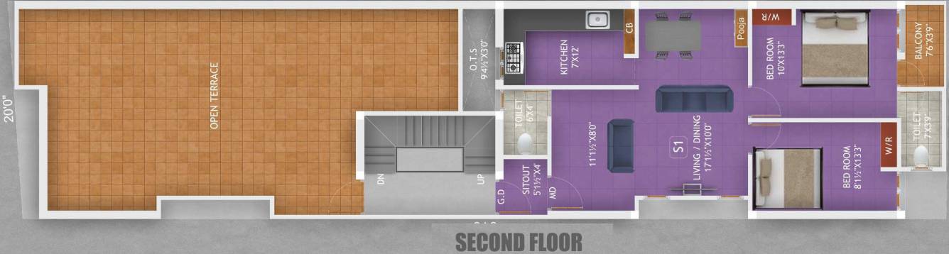 Images for Cluster Plan of Mugesh Om Sai Flats