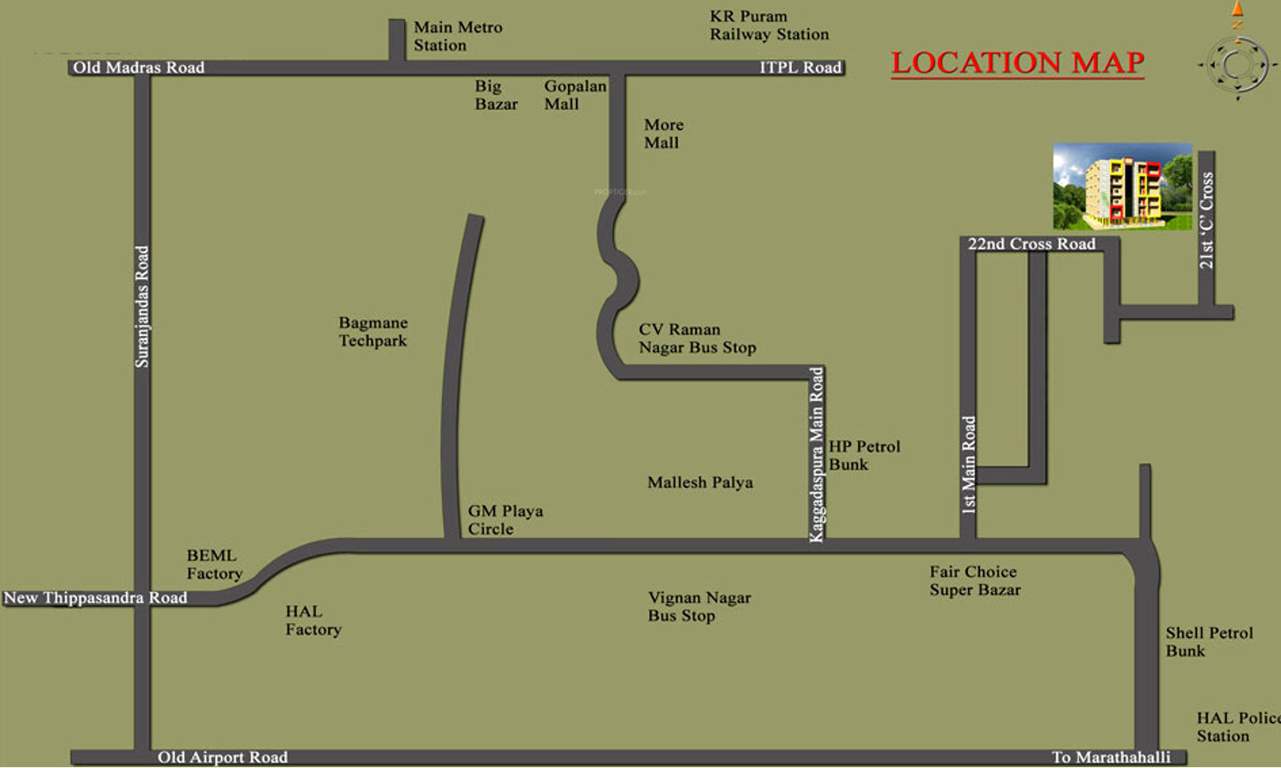  visthaar Images for Location Plan of Mathapathi Visthaar