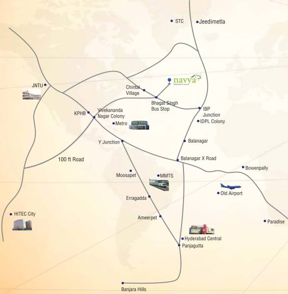 Images for Location Plan of Vasathi Navya navya Images for Location Plan of Vasathi Navya