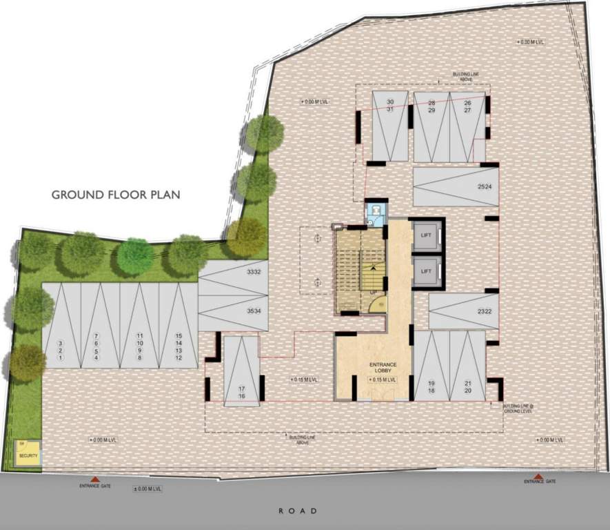 10 square Images for Cluster Plan of Sri Group 10 Square