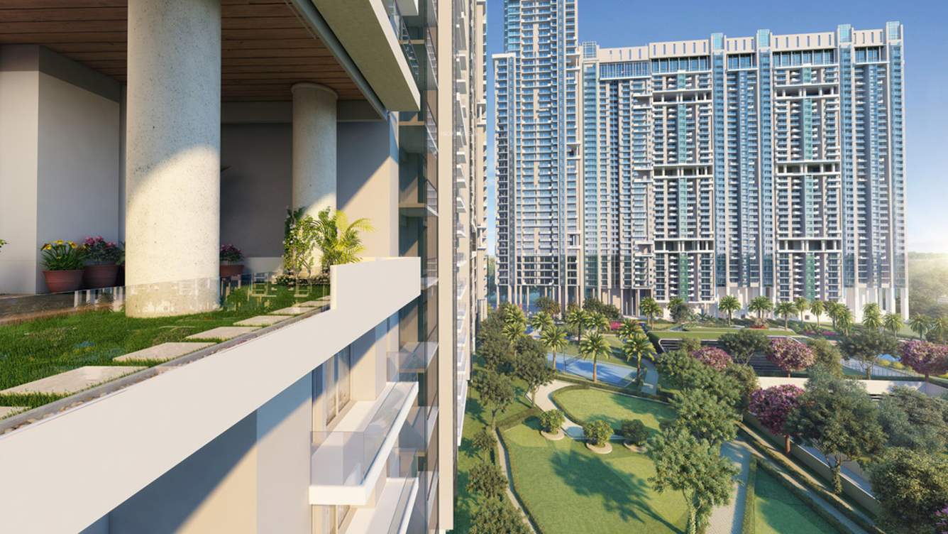 aurum towers Landscape Garden and Tree Planting