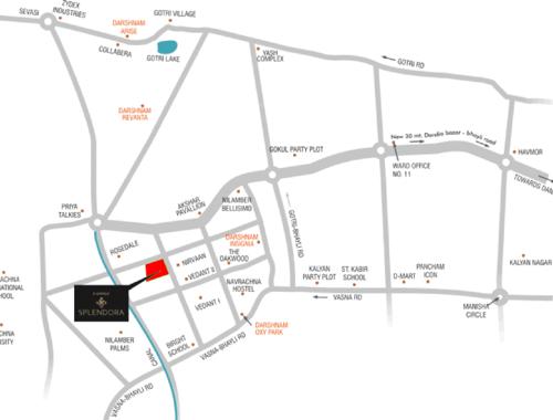  splendora-villa Images for Location Plan of Darshanam Splendora Villa