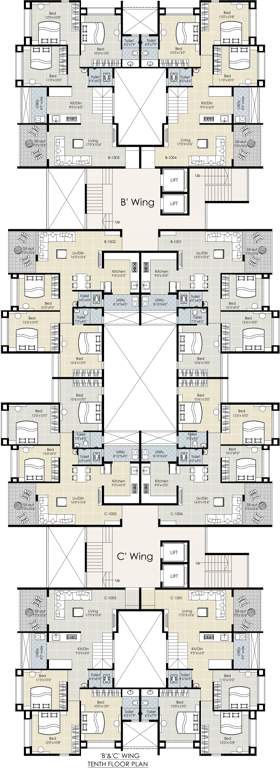 Images for Cluster Plan of Patil Prangan