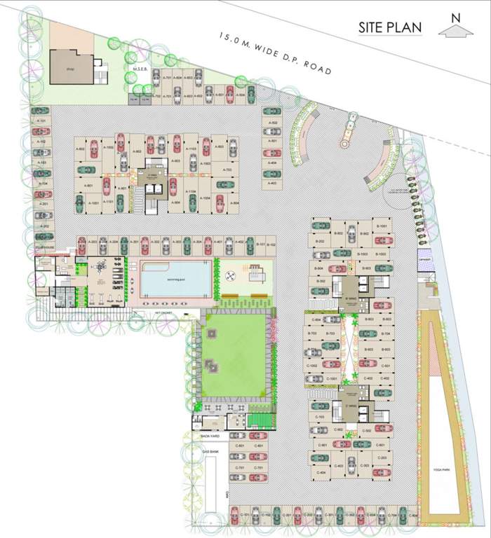 Images for Layout Plan of Patil Prangan