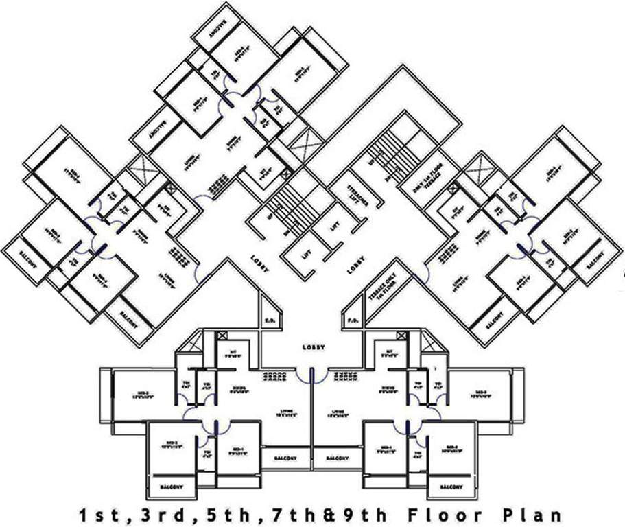  meera aagan Images for Cluster Plan of Progressive Meera Aagan