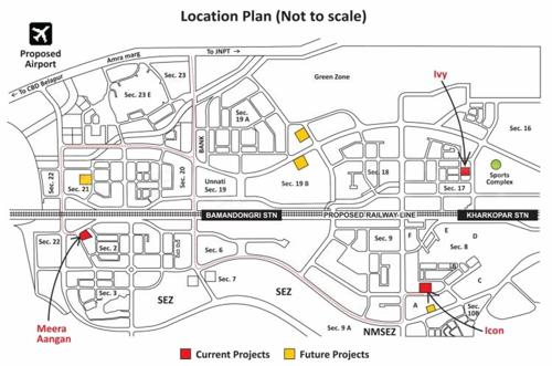  meera-aagan Images for Location Plan of Progressive Meera Aagan