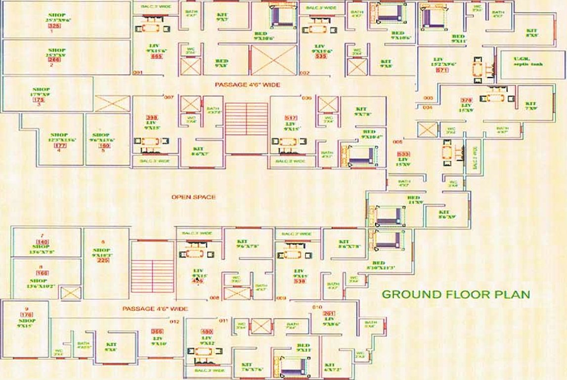 Images for Cluster Plan of Gurukrupa Developers Guru Shrushti
