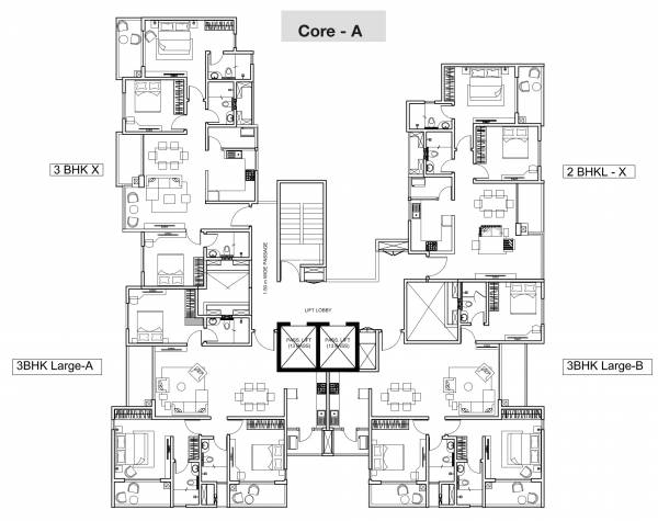  avenues Block A Cluster Plan