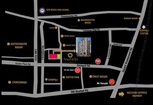  ananda-residency Images for Location Plan of Paradigm Ananda Residency