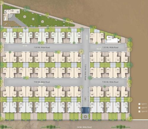  orchid Images for Layout Plan of Darshanam Orchid