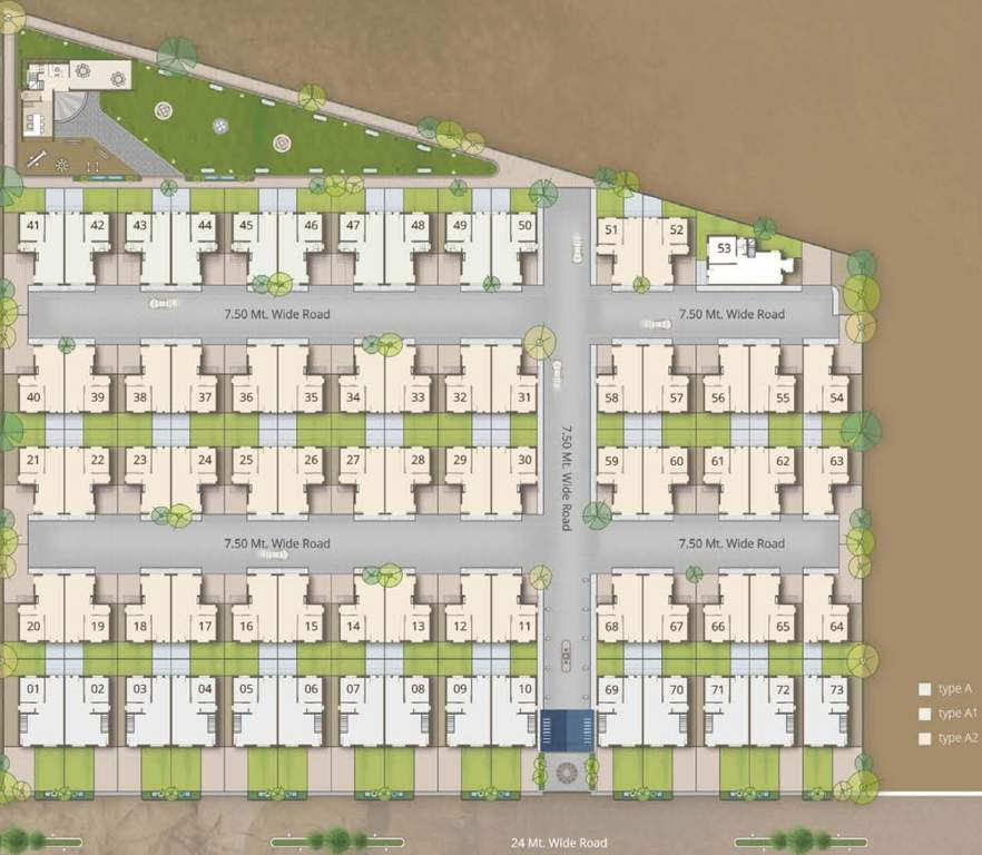  orchid Images for Layout Plan of Darshanam Orchid