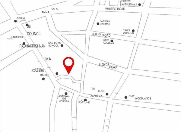 Images for Location Plan of Ramcons Thirumurti Enclave