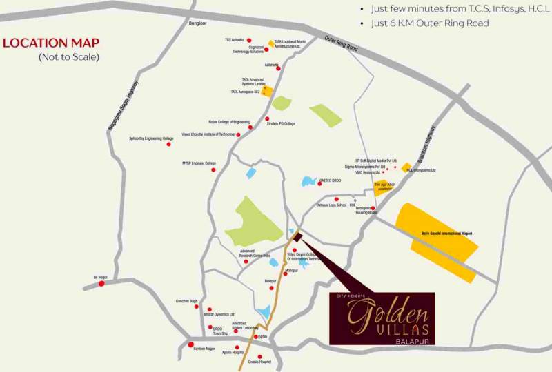 Images for Location Plan of City Golden Villas