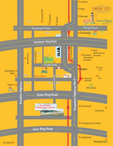  5th-avenue Images for Location Plan of City 5Th Avenue