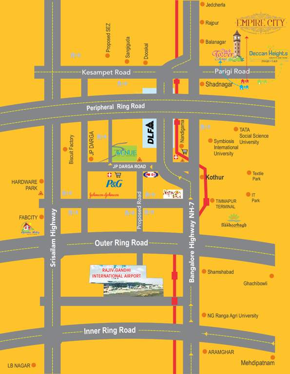  5th avenue Images for Location Plan of City 5Th Avenue