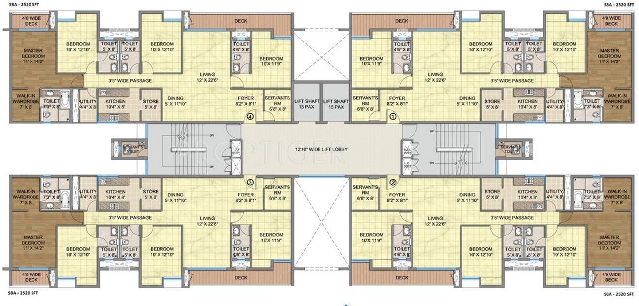 city Images for Cluster Plan of Emami City