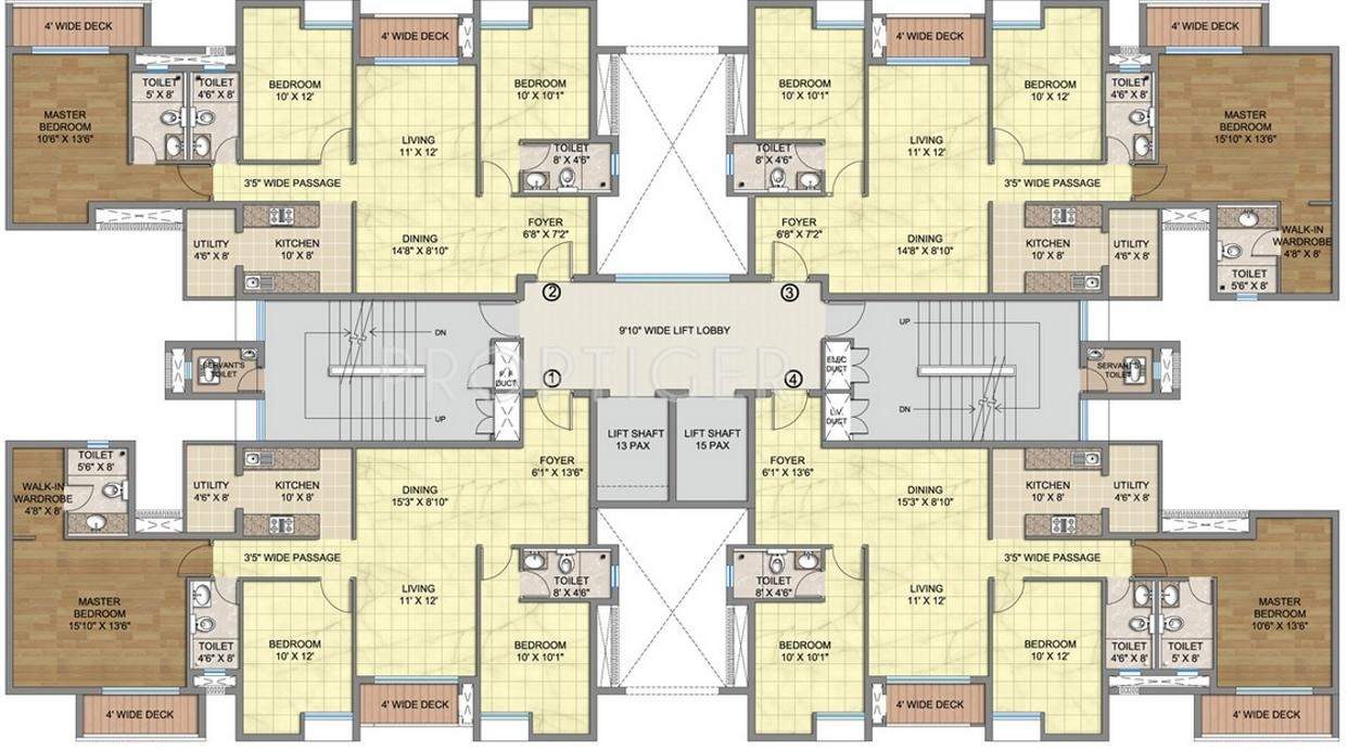city Images for Cluster Plan of Emami City