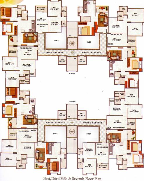 Images for Cluster Plan of Nerkar Ganesh Atria