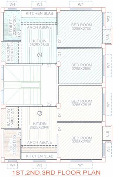 Images for Cluster Plan of Biswas Jeet Primo