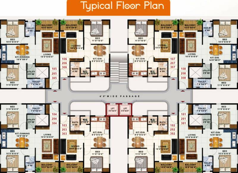  ganesh-avenue Images for Cluster Plan of Nerkar Ganesh Avenue