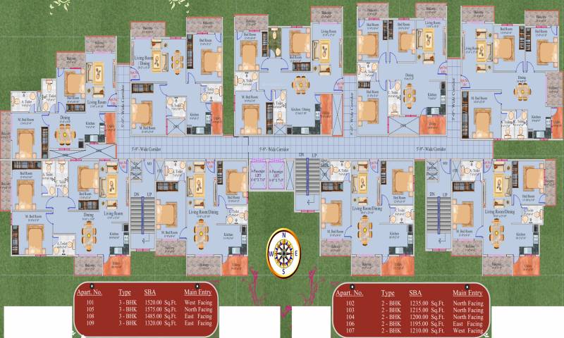  heights Images for Cluster Plan of Buildwell Heights