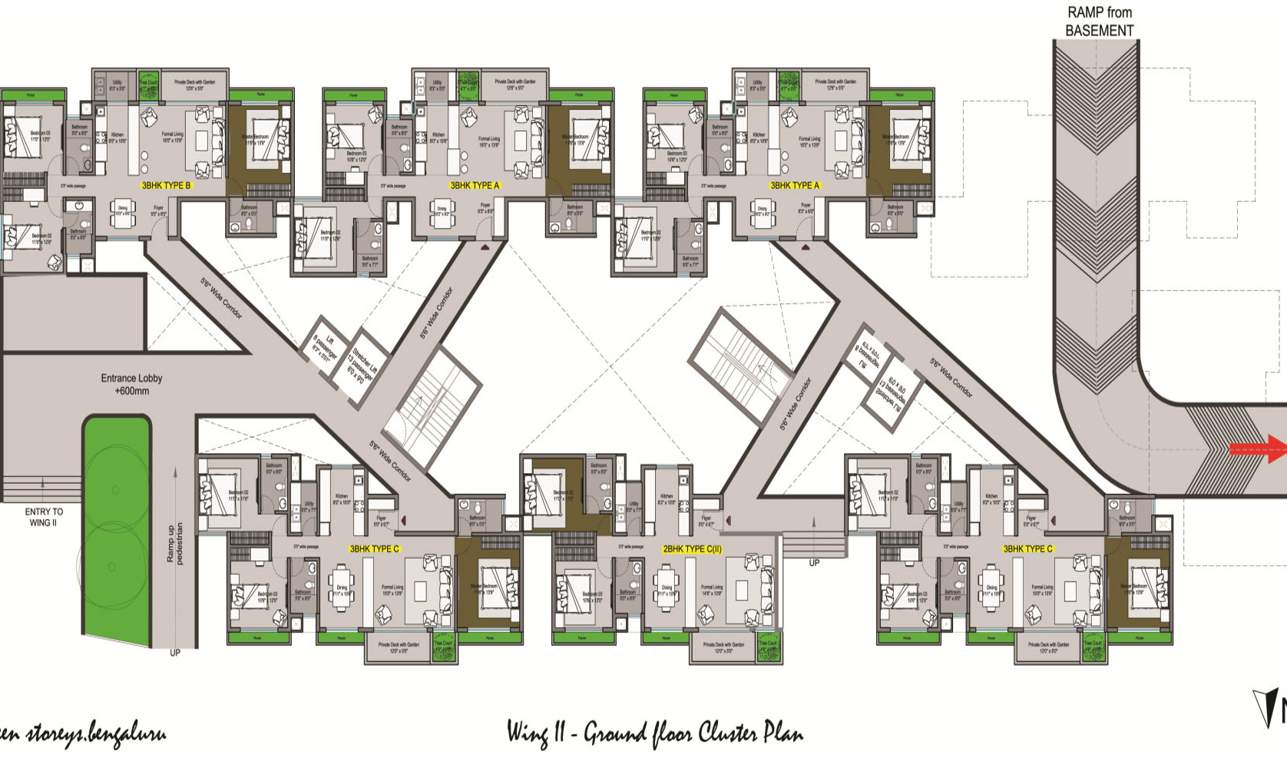  green storeys Images for Cluster Plan of MPN Green Storeys