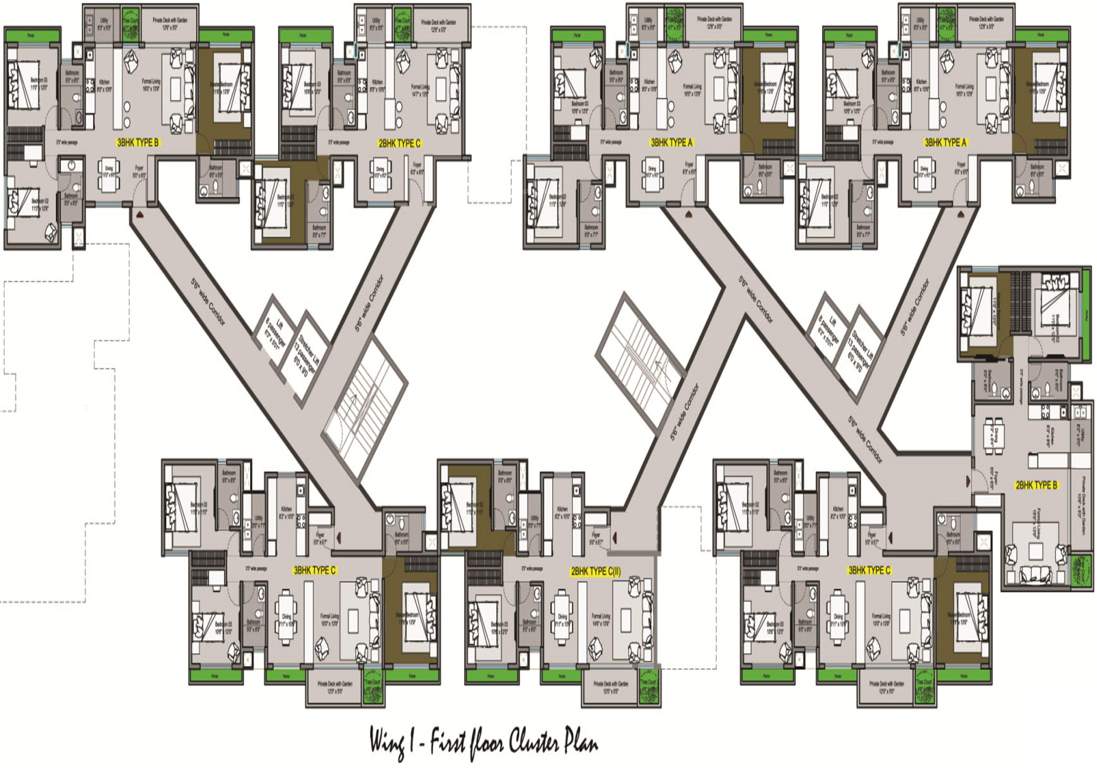  green storeys Images for Cluster Plan of MPN Green Storeys