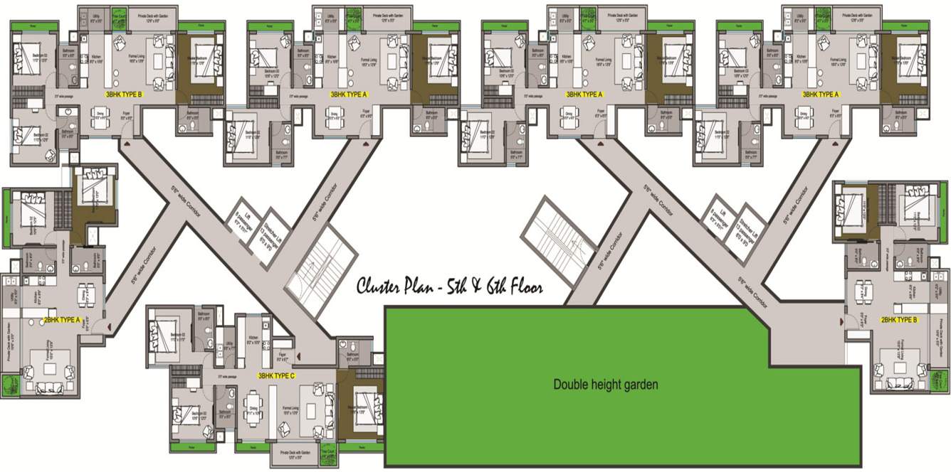  green storeys Images for Cluster Plan of MPN Green Storeys
